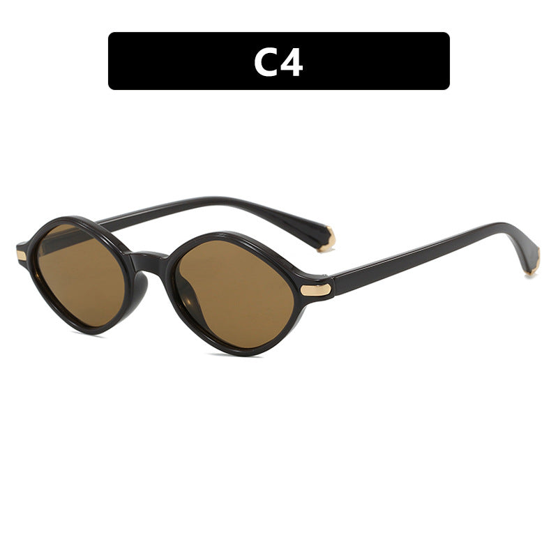 Damen modische Sonnenbrille mit einzigartigem Design und hochwertigem Metallrahmen Brehn
