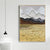 Texturiertes Berglandschaft Wandkunst Dekoration