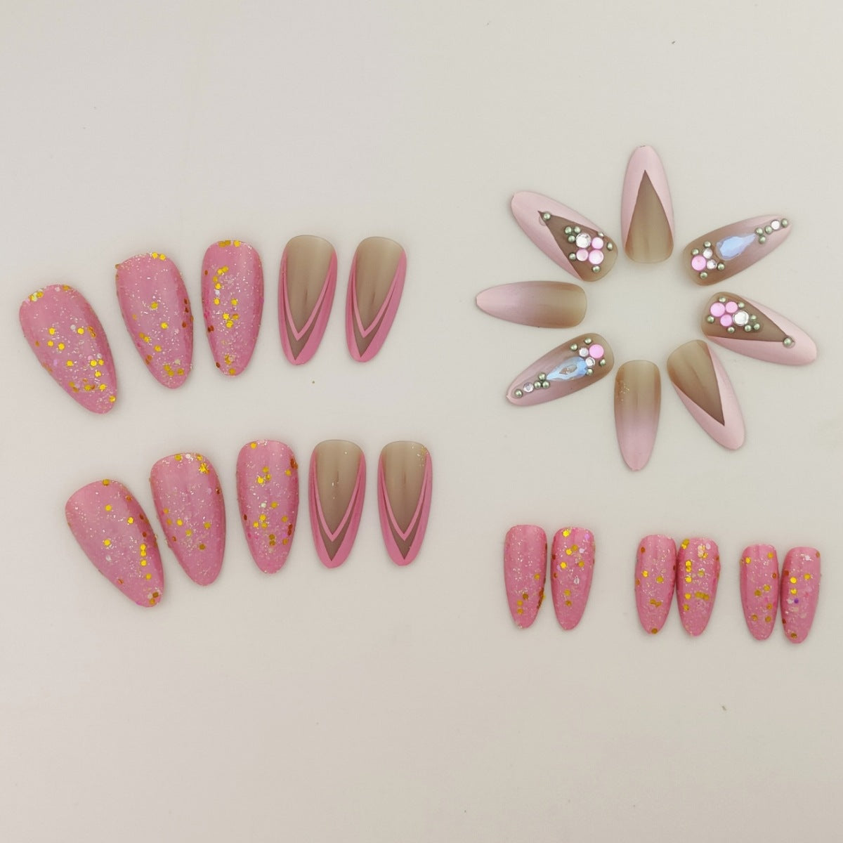 Premium Künstlerische Acryl-Nagelverstärkungen Brehn