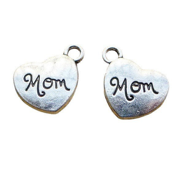 Herzförmige Mama Charms Brehn