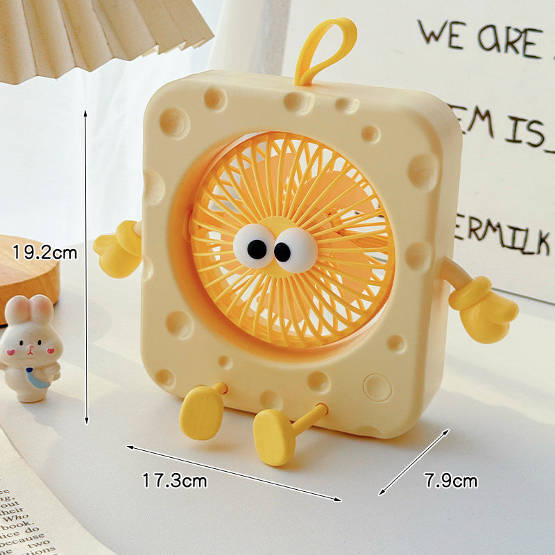 Unisex Lustiger Mini Tischventilator im kreativen Design Brehn