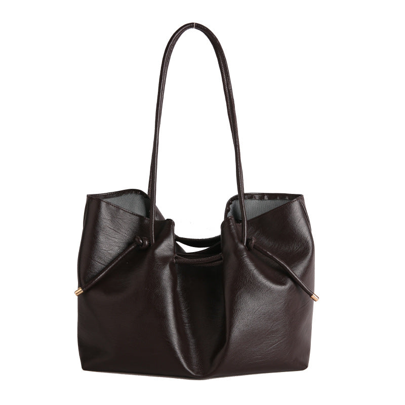 Stylische weiche Leder Tragetasche