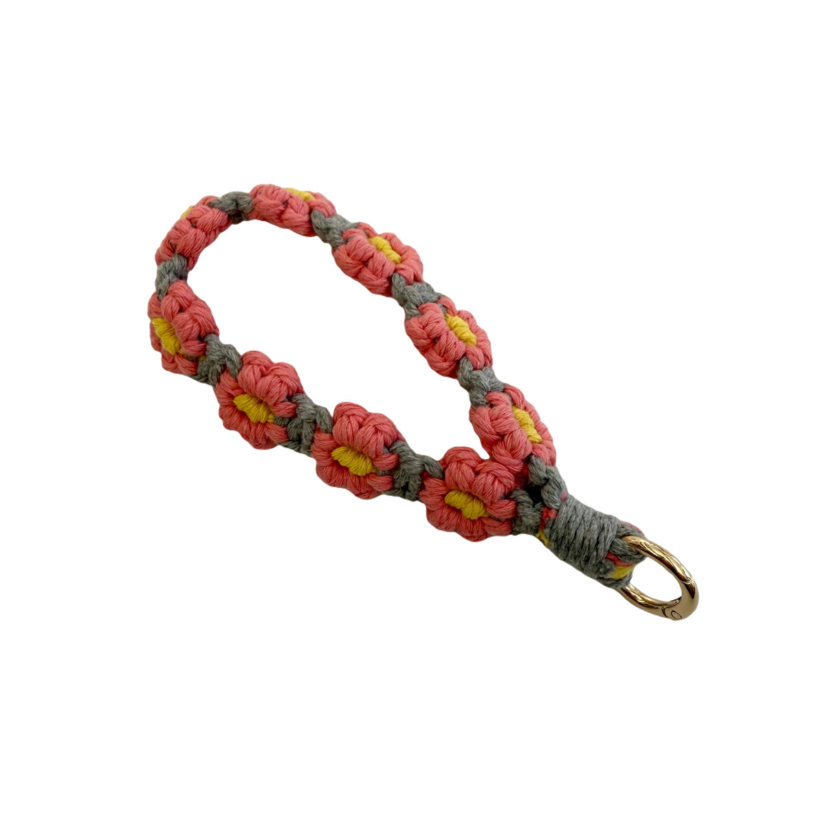 Floral Makramee Schlüsselanhänger Halter Brehn