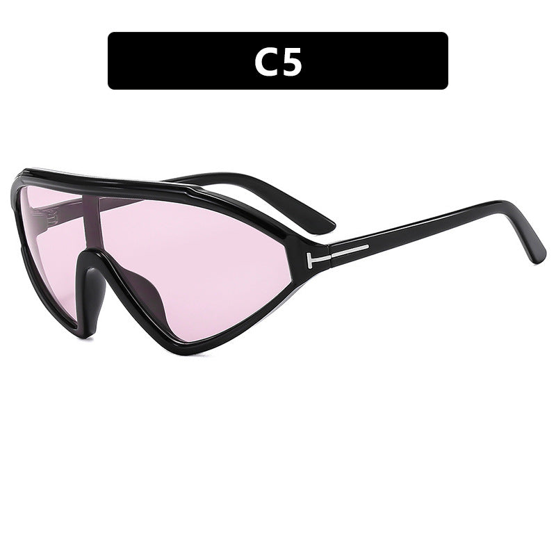 Damen Sport Sonnenbrille mit aerodynamischem Design und UV-Schutz Brehn