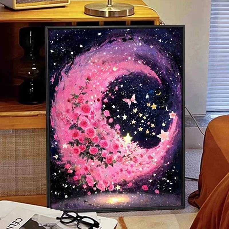 Floral-Themed Canvas Wandkunst Brehn