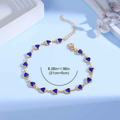 Farbenfrohes Edelstein-Statement-Armband Brehn