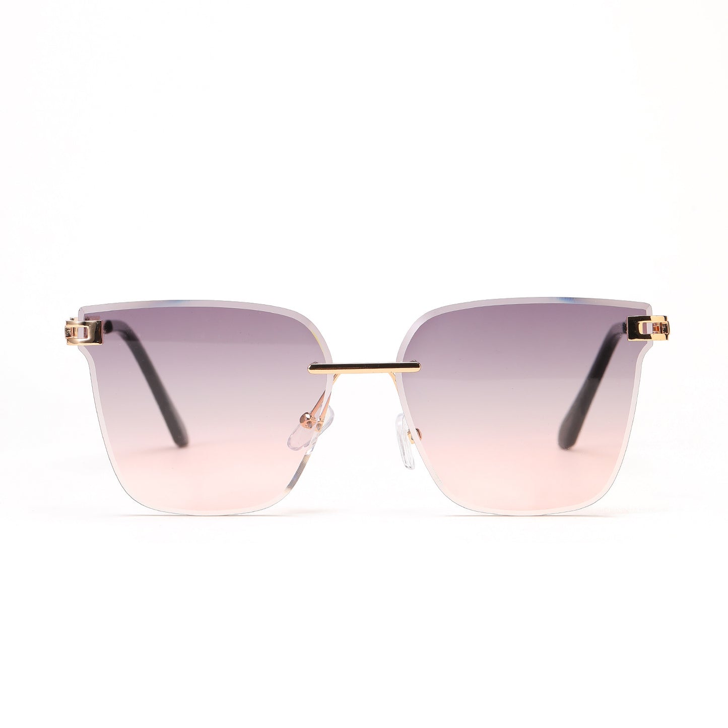 Damen modische Sonnenbrille mit filigranem Rahmen und UV-Schutz Brehn