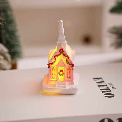 Beleuchtetes Weihnachtsdorf Haus Deko Brehn