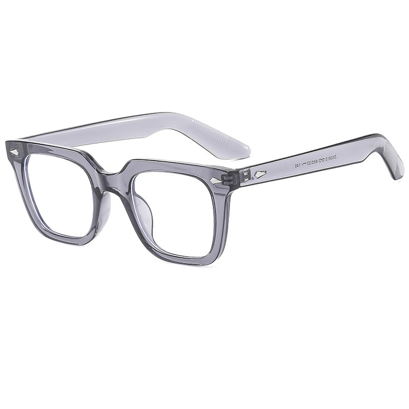 Damen modische Brille mit oversized, transparentem Rahmen Brehn
