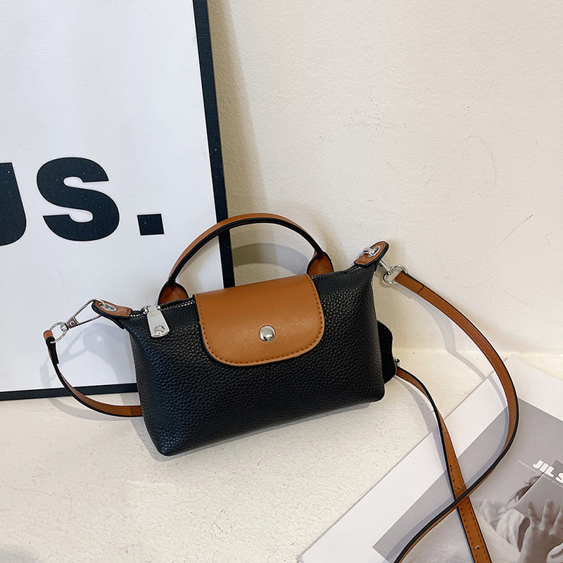 Chic Texturierte Mini-Handtasche Brehn
