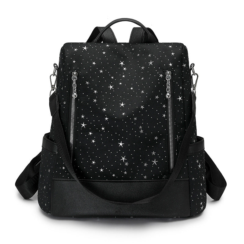 Sternmuster Multi-Taschen Rucksack Brehn