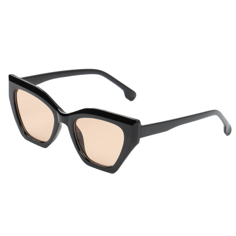Damen Cat-Eye Sonnenbrille mit originellem Muster Brehn