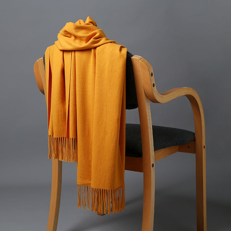 Luxuriöse Cashmere-Mischung Wurfdecke