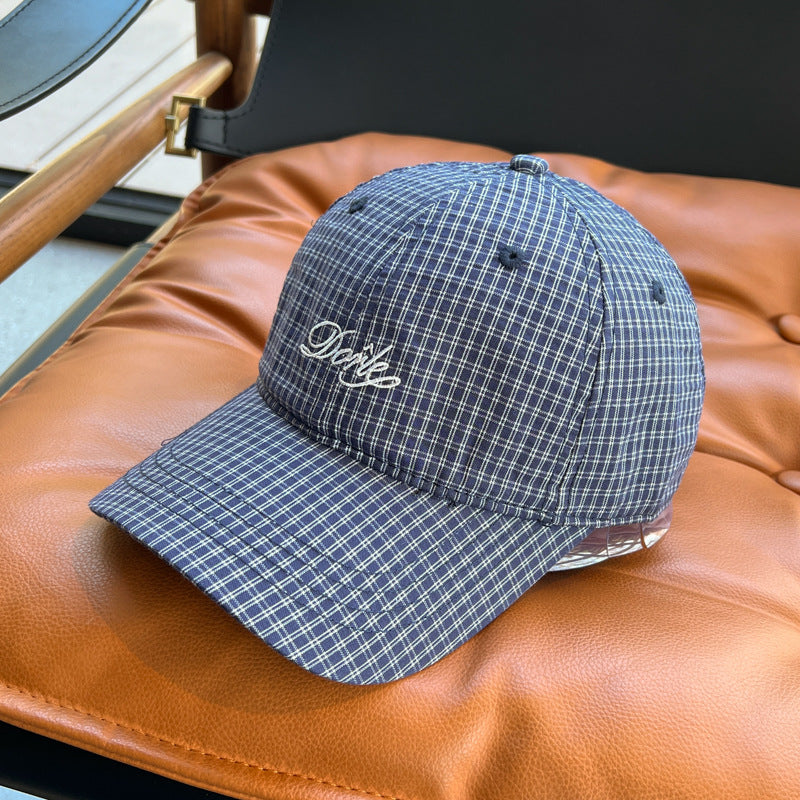 Stylische kariert Baseballmütze Brehn für Damen