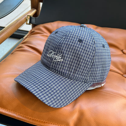 Stylische kariert Baseballmütze Brehn für Damen