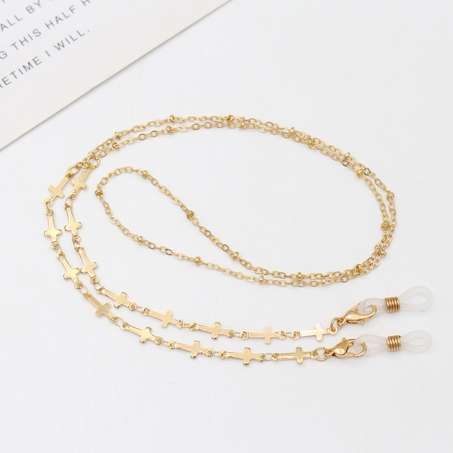 Elegante Stern-Verbundene Brillen Kette Brehn