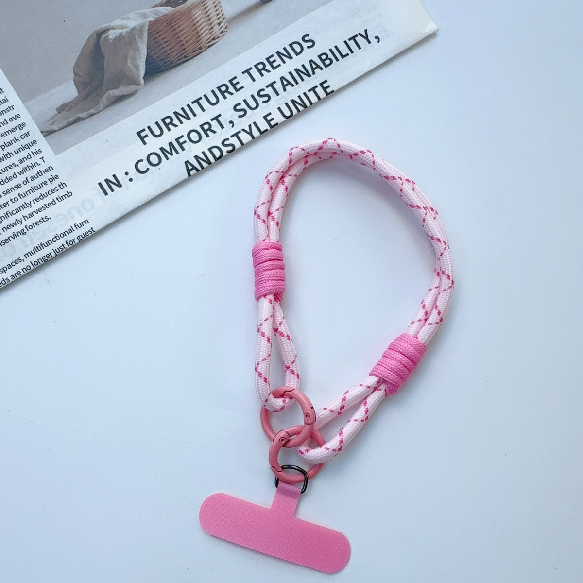 Vielseitiges Dual-Loop-Lanyard mit ID-Tag-Halter Brehn