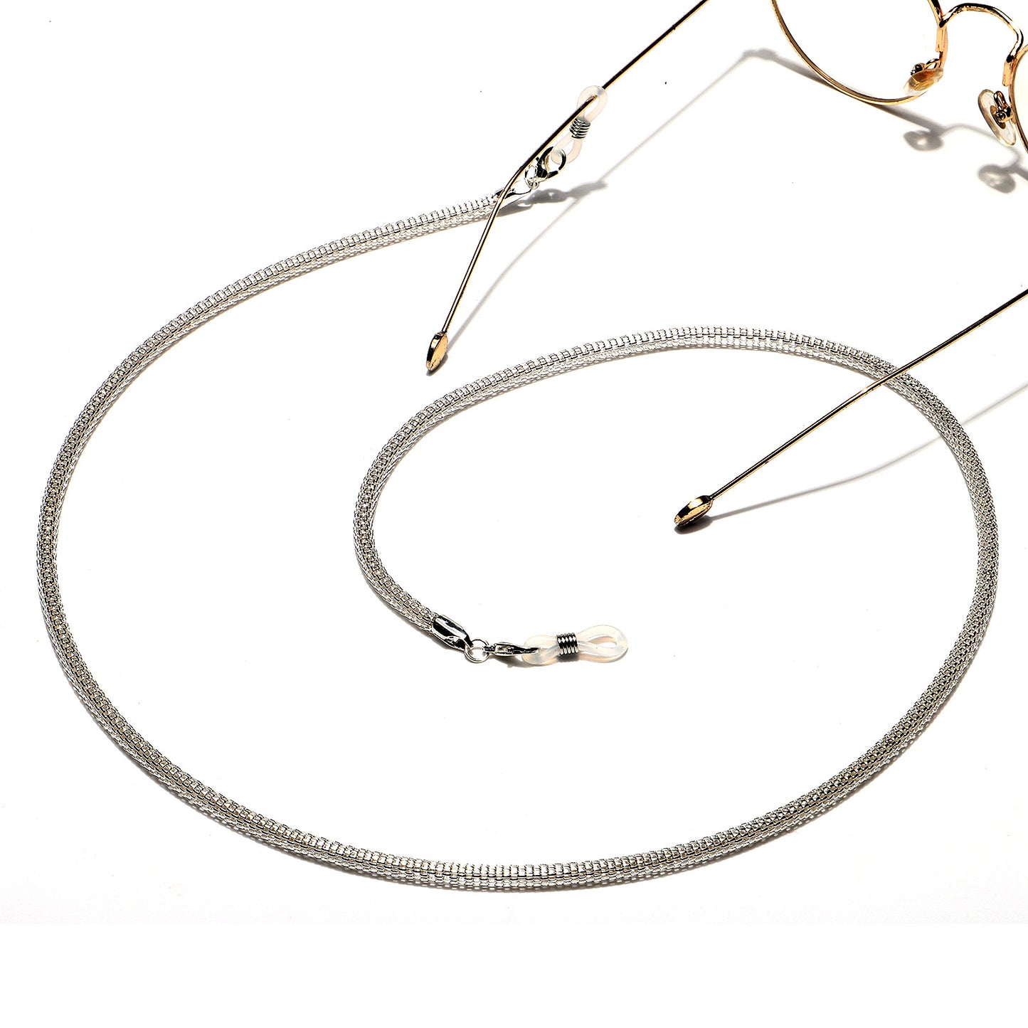 Stylische Metall-Brillen-Kette Brehn
