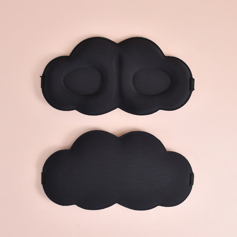 Damen nan niedliche Wolken Schlafmaske aus Memory-Schaum mit ergonomischer Polsterung und verstellbarem Elastikband Brehn