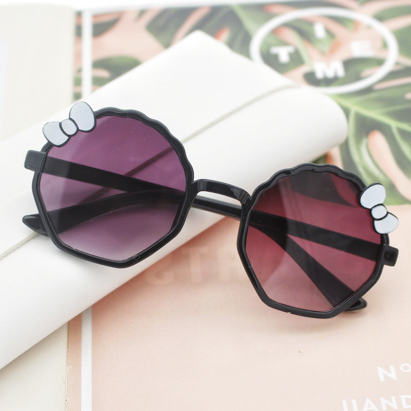 Damen verspielte Sonnenbrille im kreativen Design Brehn