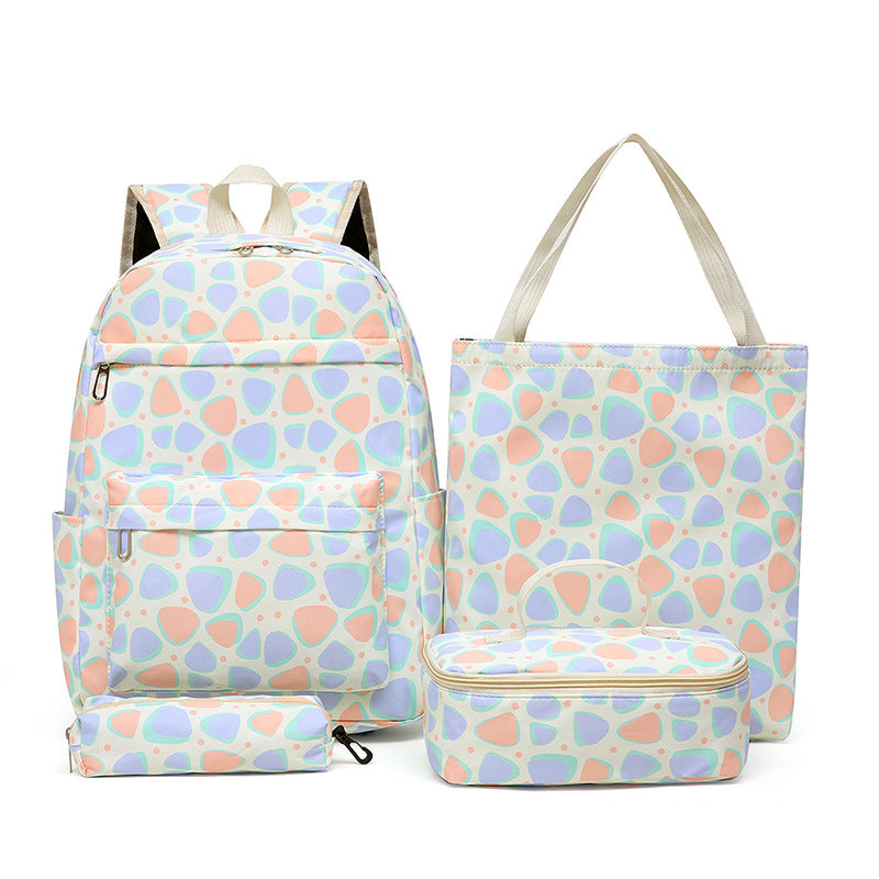 Set Aus Rucksack, Tragetasche und Lunchbox Brehn