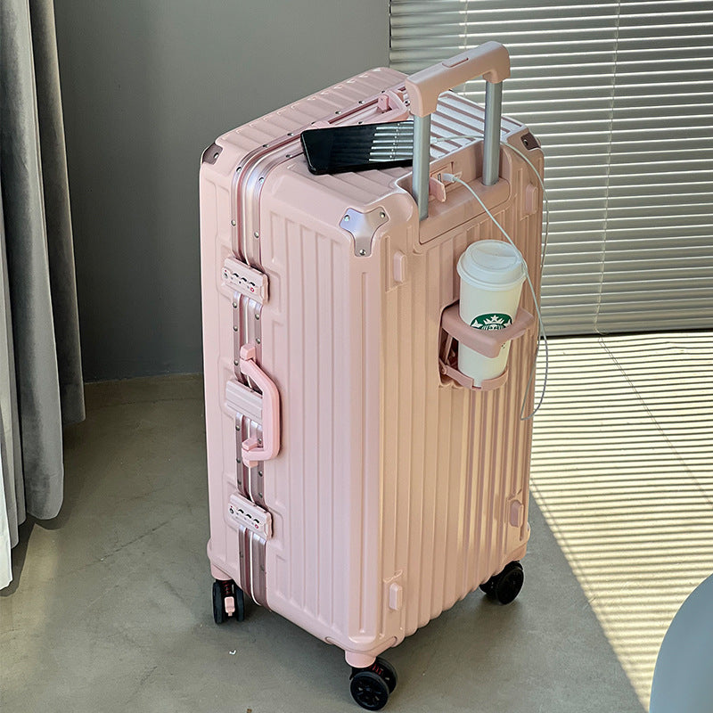 Premium Hartschalen-Reisetrolley-Koffer