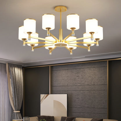 Elegante Kristallleuchter