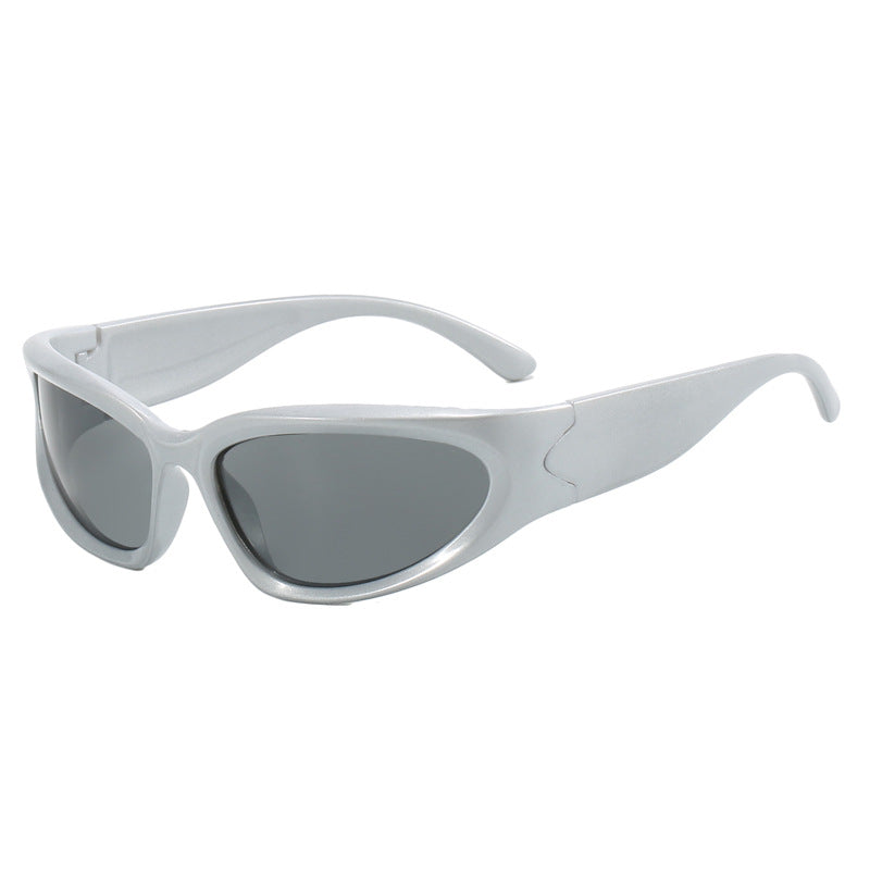 Damen sportliche Sonnenbrille mit ergonomischem Design und schützendem UV-Filter Brehn