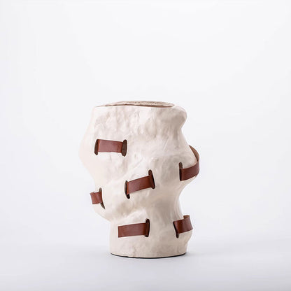 Skulpturaler Keramikblumenvasen