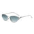 Cat-Eye Sonnenbrille mit eleganten metallischen Akzenten Brehn