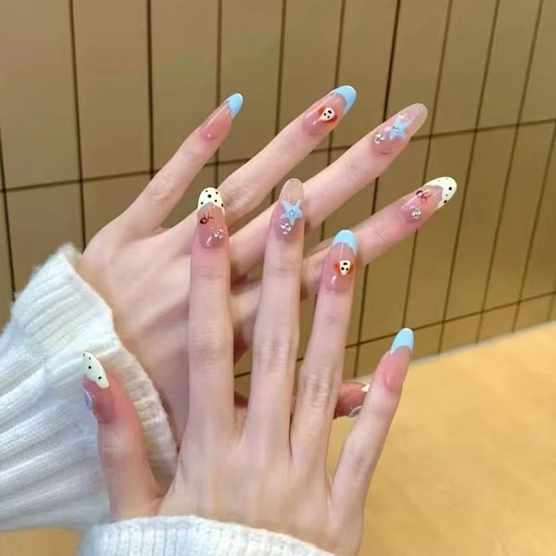 Elegante Nagelkunst Press-On Nägel Brehn