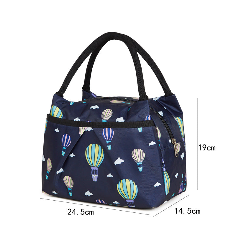 Blumige isolierte Lunch-Kühltasche Brehn