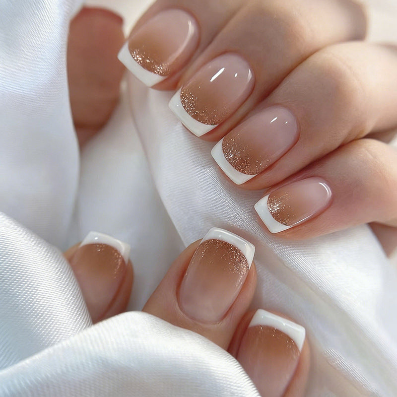 Elegante French Tip Nagelkunst Verbesserungen Brehn 1789915913