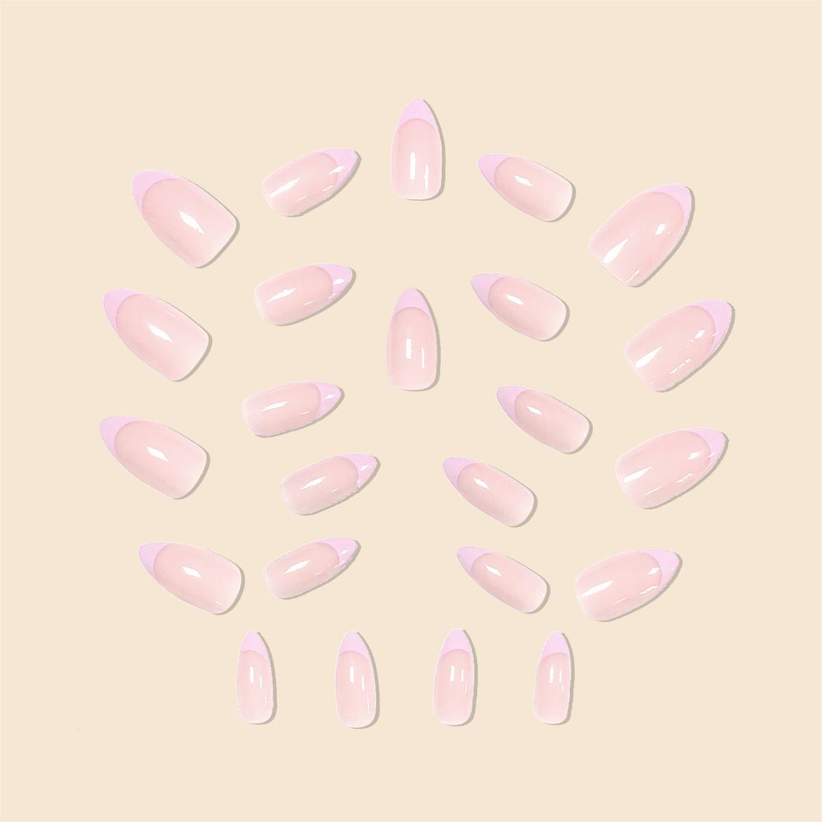Elegantes French Tip Nagelset