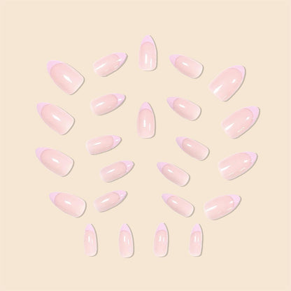 Elegantes French Tip Nagelset