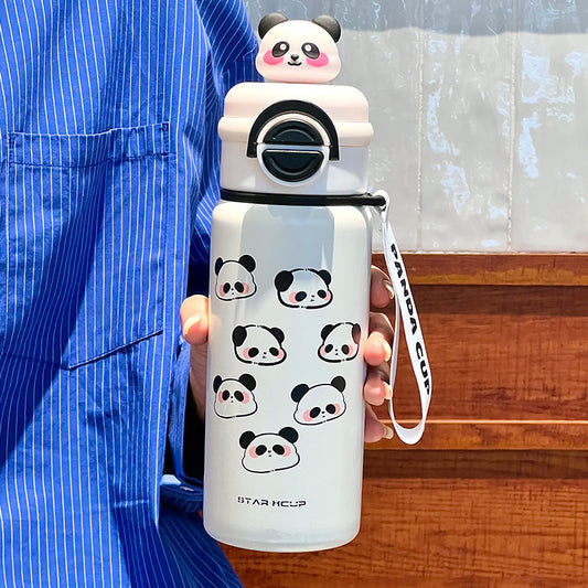 Damen Isoliertrinkflasche mit kreativem Panda-Design Brehn