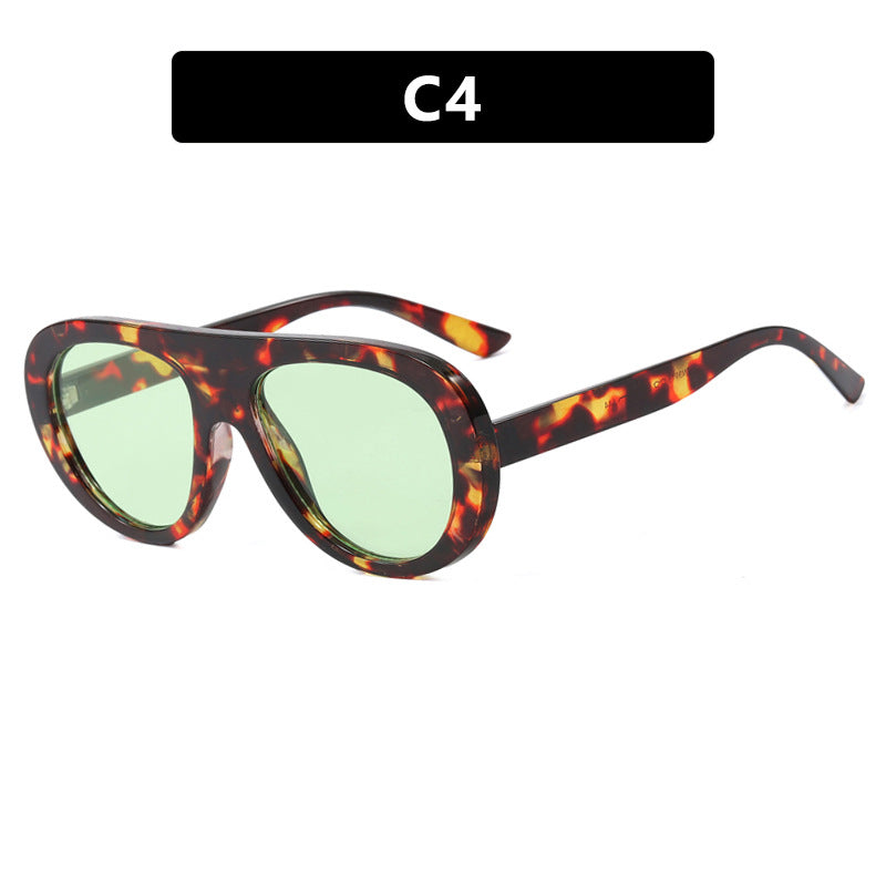 Damen stylische Sonnenbrille mit einzigartigem futuristischen Design Brehn