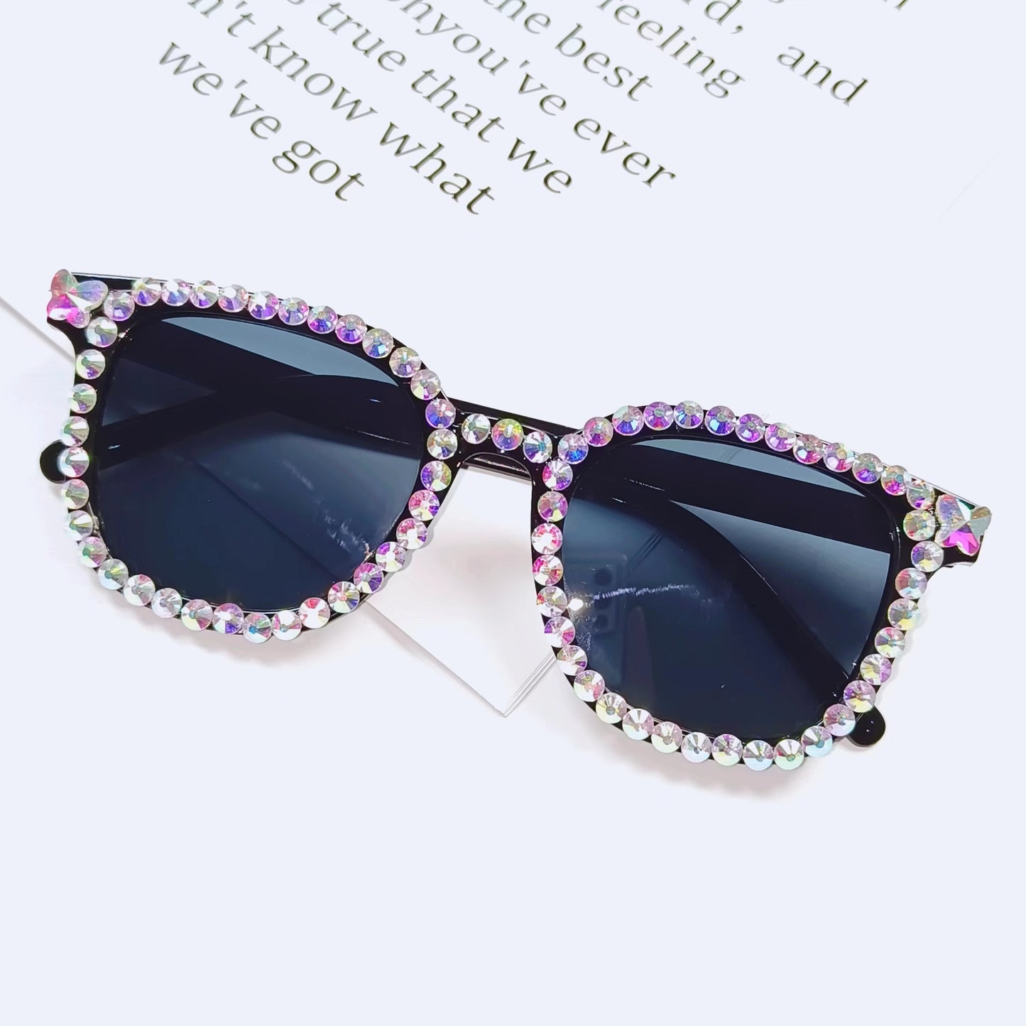 Modische mit Strass verzierte Sonnenbrille Brehn