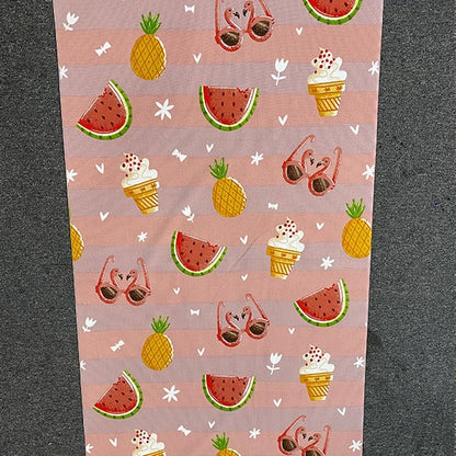 Strandtuch mit tropischem Flamingo-Design Brehn