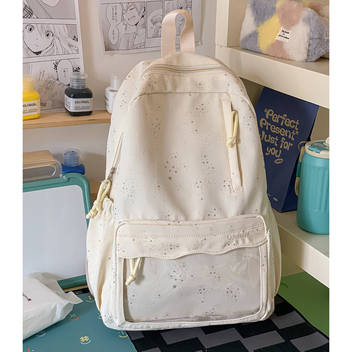 Stylischer Gemusterter Rucksack Brehn 1791205003
