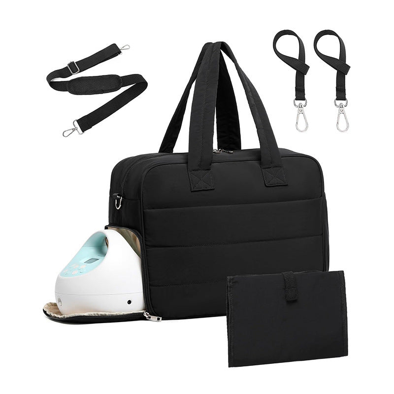 Praktische Wickeltasche mit Isolierfunktion und Zubehör Brehn