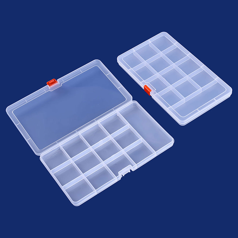 Plastik Multi-Grid Bastelaufbewahrungsbox Brehn