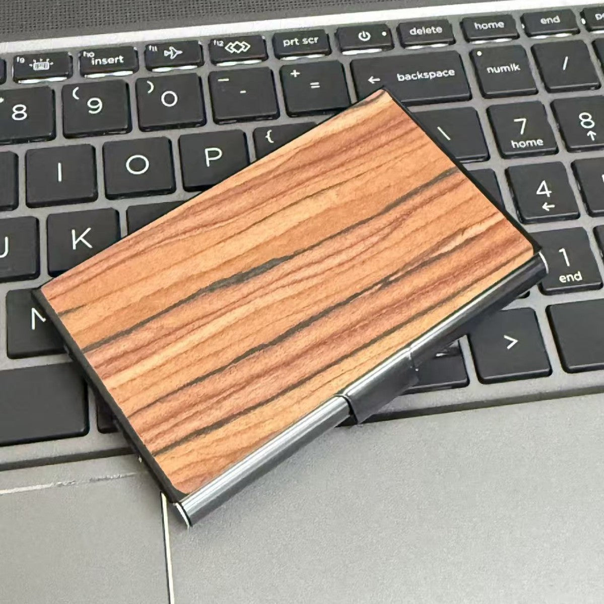 Holz Kreditkartenhalter