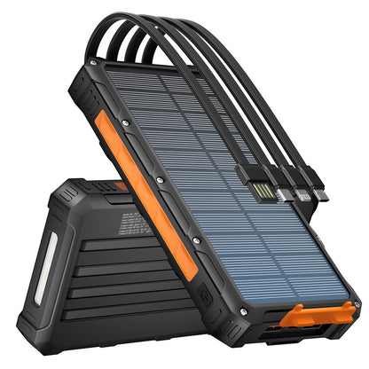 Multifunktionales Solar-Powerbank mit Schnellladefunktion Brehn