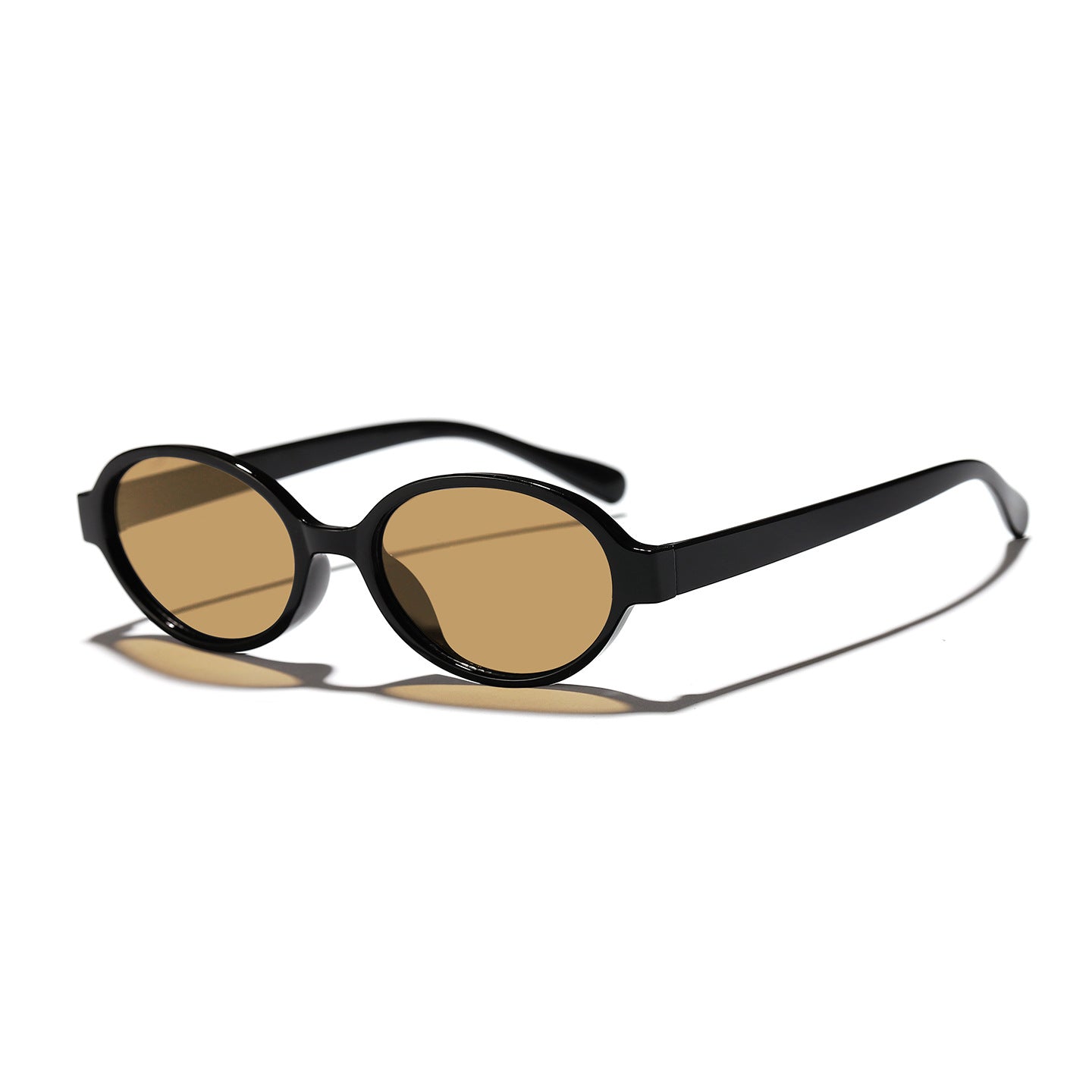 Damen modische ovalen Sonnenbrille mit tierischem Muster Brehn