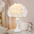 Federbetonte Tischlampe
