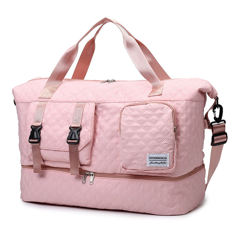 Premium gep quiltete Reisetasche