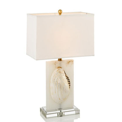 Dekorative Muschel Tischlampe