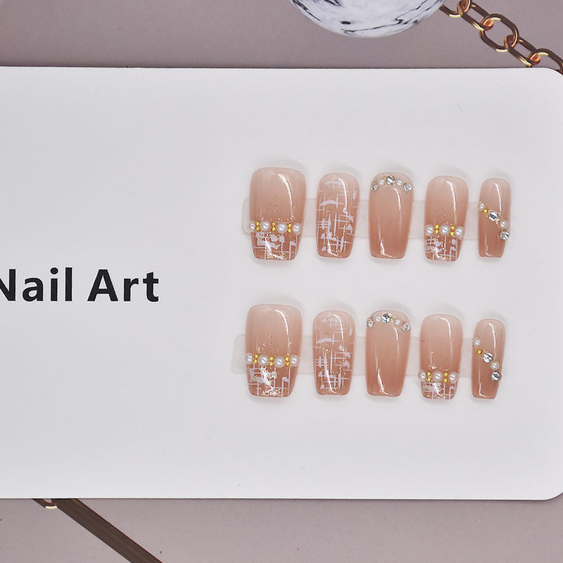 Elegantes Press-On-Nagelset Brehn
