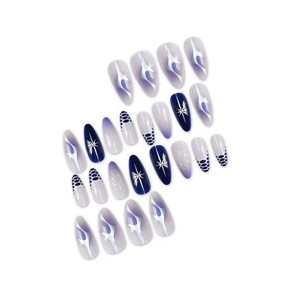 Elegantes Stiletto Press-On Nagelset Brehn